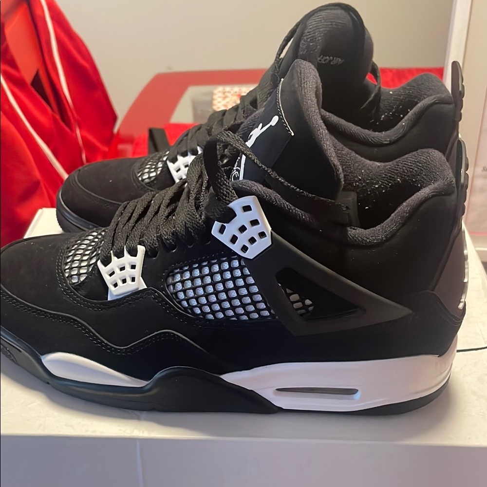 Black and White Men's Sneakers